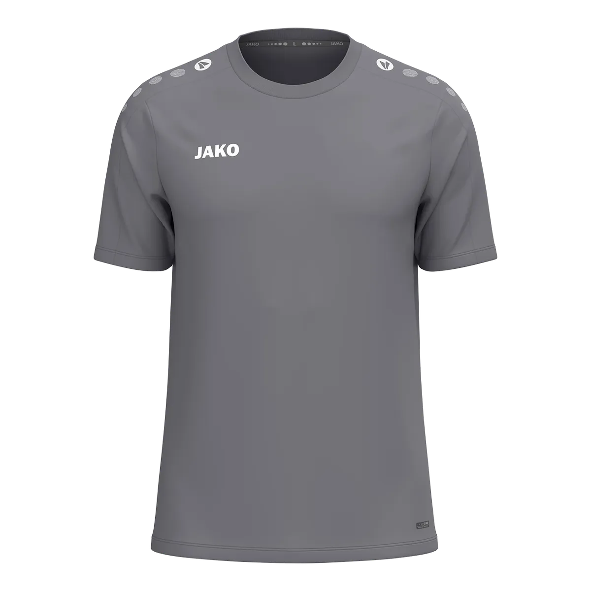 JAKO T-Shirt ONE Kurzarm Unisex grau Front 