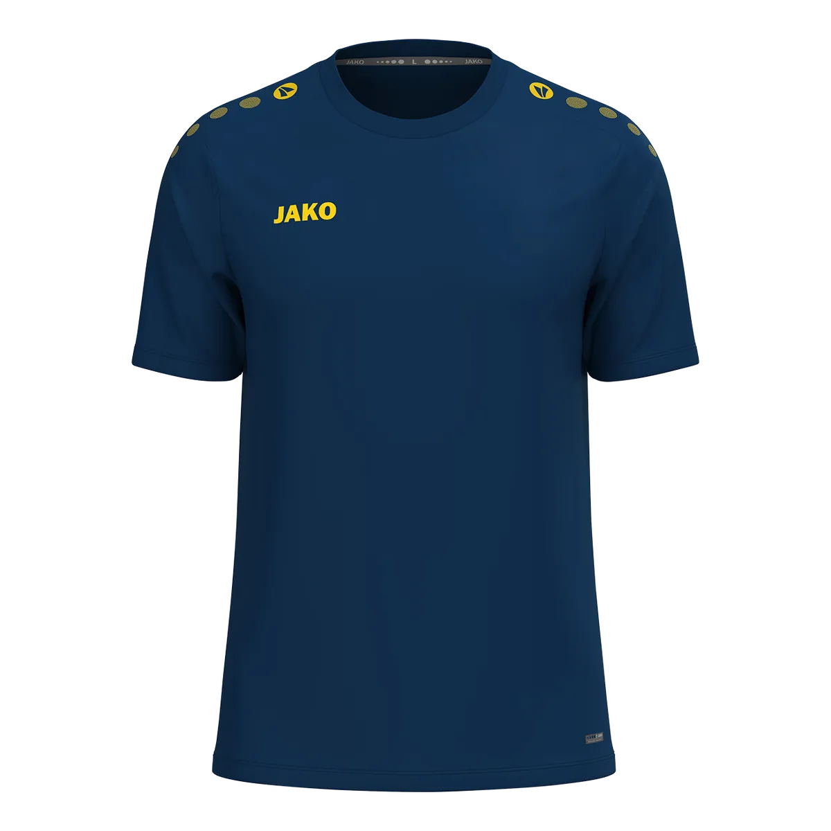 JAKO T-Shirt ONE Kurzarm Unisex navy/citro Front 