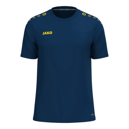 JAKO T-Shirt ONE Kurzarm Kinder navy/citro Front 