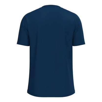 JAKO T-Shirt ONE Kurzarm Unisex navy/citro Rücken 