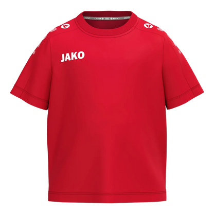 JAKO T-Shirt ONE Cotton Kurzarm Kinder rot Front 