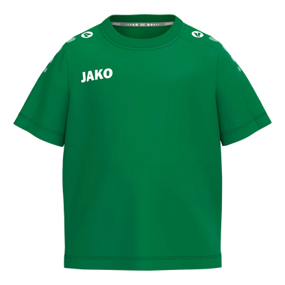 JAKO T-Shirt ONE Cotton Kurzarm Kinder sportgrün Front 
