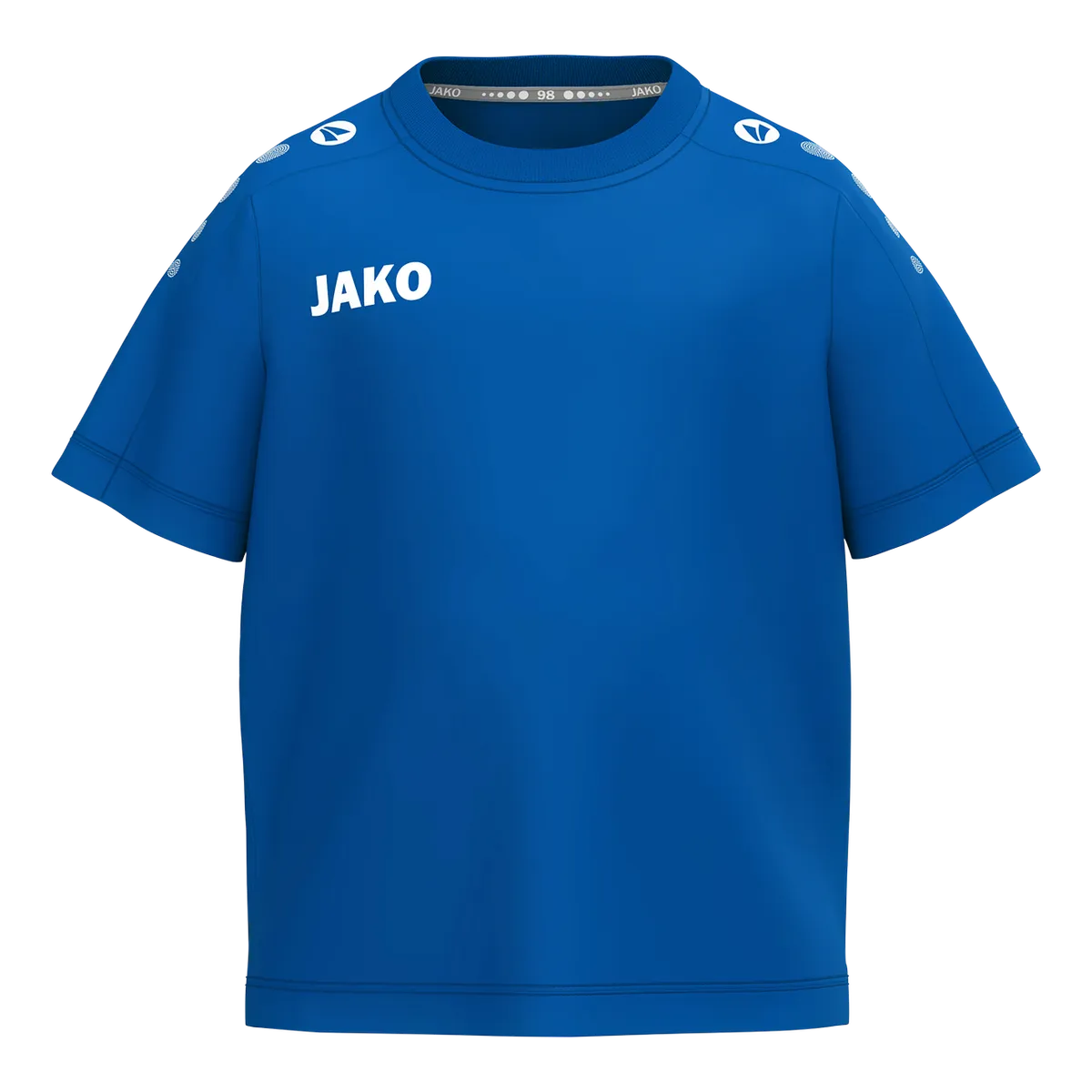 JAKO T-Shirt ONE Cotton Kurzarm Kinder royal Front 