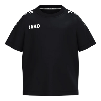 JAKO T-Shirt ONE Cotton Kurzarm Kinder schwarz Front 