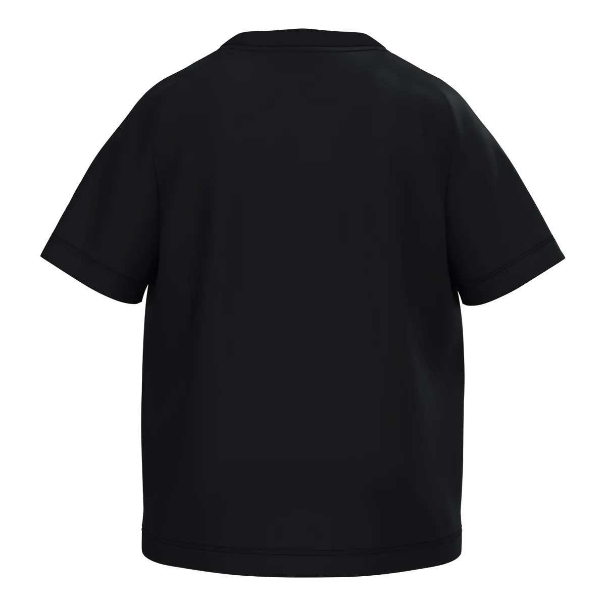 JAKO T-Shirt ONE Cotton Kurzarm Kinder schwarz Rücken 