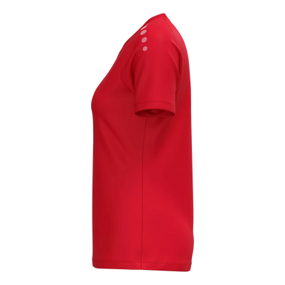 JAKO T-Shirt ONE Cotton Kurzarm Damen rot Seite 