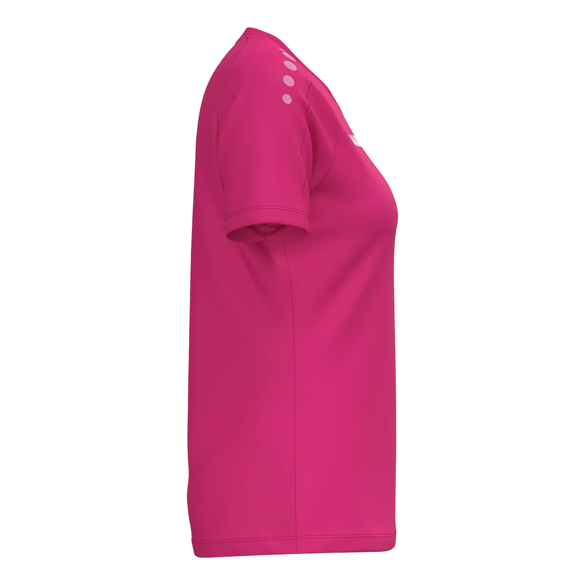 JAKO T-Shirt ONE Cotton Kurzarm Damen deep pink Seite 