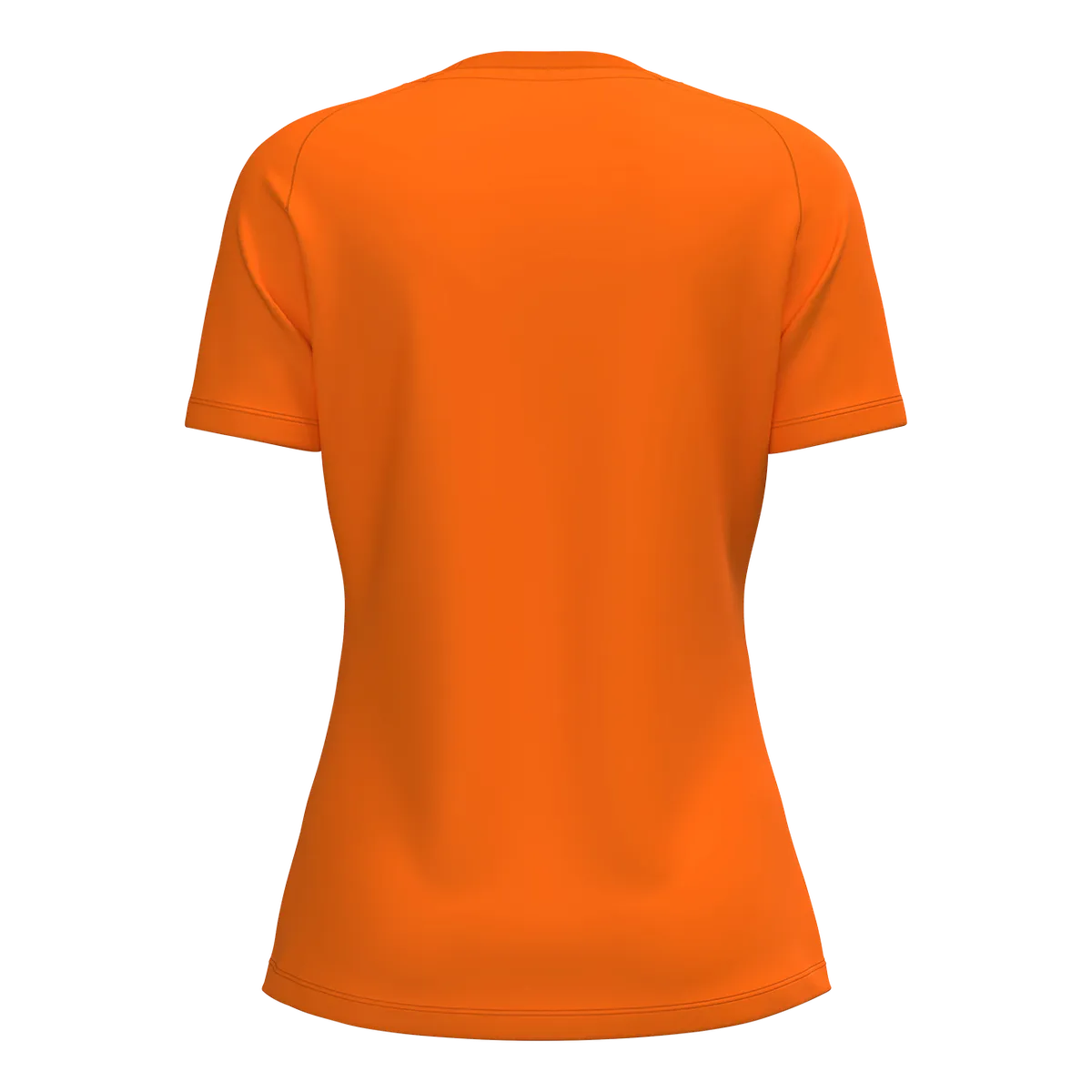 JAKO T-Shirt ONE Cotton Kurzarm Damen neonorange Rücken 