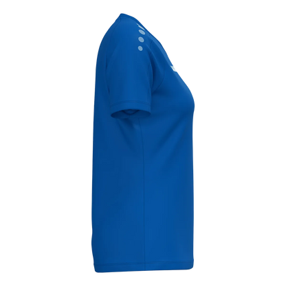 JAKO T-Shirt ONE Cotton Kurzarm Damen royal Seite 