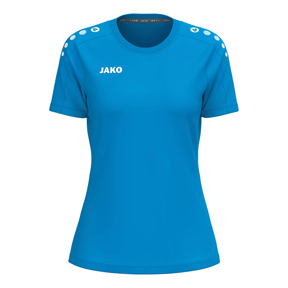 JAKO T-Shirt ONE Cotton Kurzarm Damen JAKO blau Front 