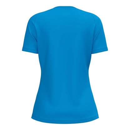 JAKO T-Shirt ONE Cotton Kurzarm Damen JAKO blau Rücken 