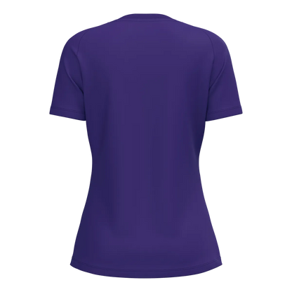 JAKO T-Shirt ONE Cotton Kurzarm Damen violett Rücken 