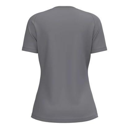 JAKO T-Shirt ONE Cotton Kurzarm Damen grau Rücken 