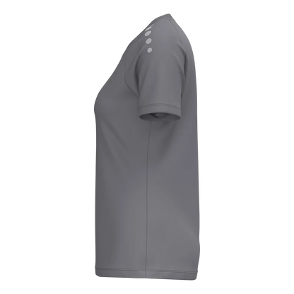 JAKO T-Shirt ONE Cotton Kurzarm Damen grau Seite 