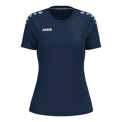 JAKO T-Shirt ONE Cotton Kurzarm Damen marine Front 