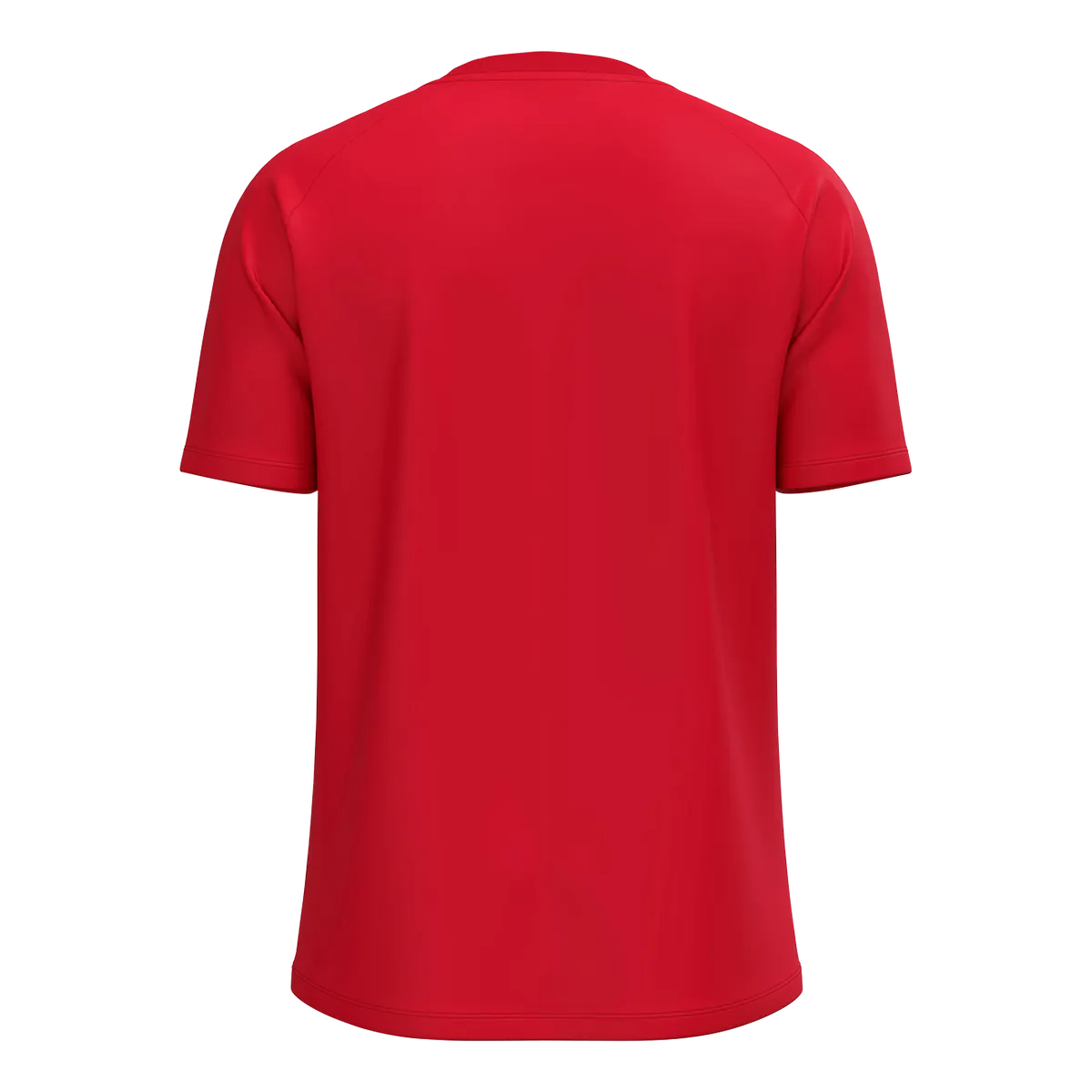 JAKO T-Shirt ONE Cotton Kurzarm Unisex rot Rücken #farbe_rot
