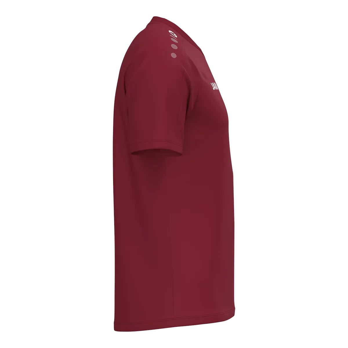 JAKO T-Shirt ONE Cotton Kurzarm Kinder bordeaux Seite 