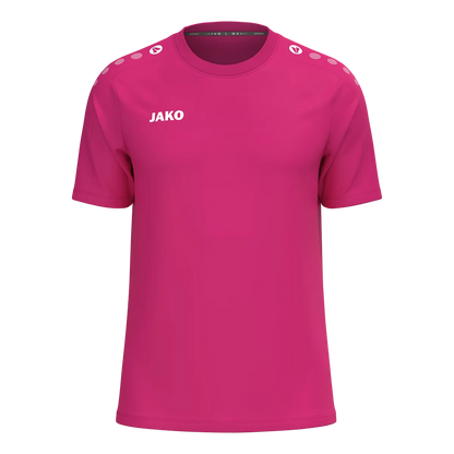 JAKO T-Shirt ONE Cotton Kurzarm Kinder deep pink Front 