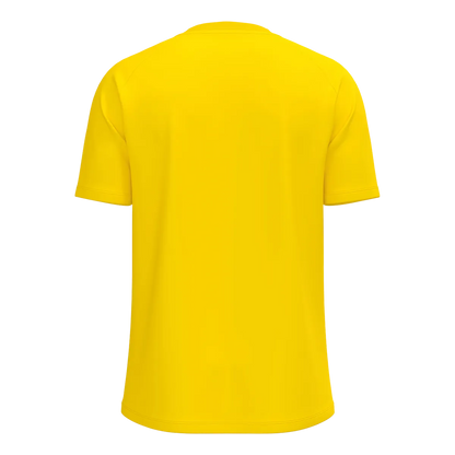 JAKO T-Shirt ONE Cotton Kurzarm Unisex gelb Rücken 