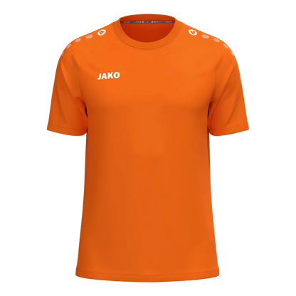 JAKO T-Shirt ONE Cotton Kurzarm Kinder neonorange Front 