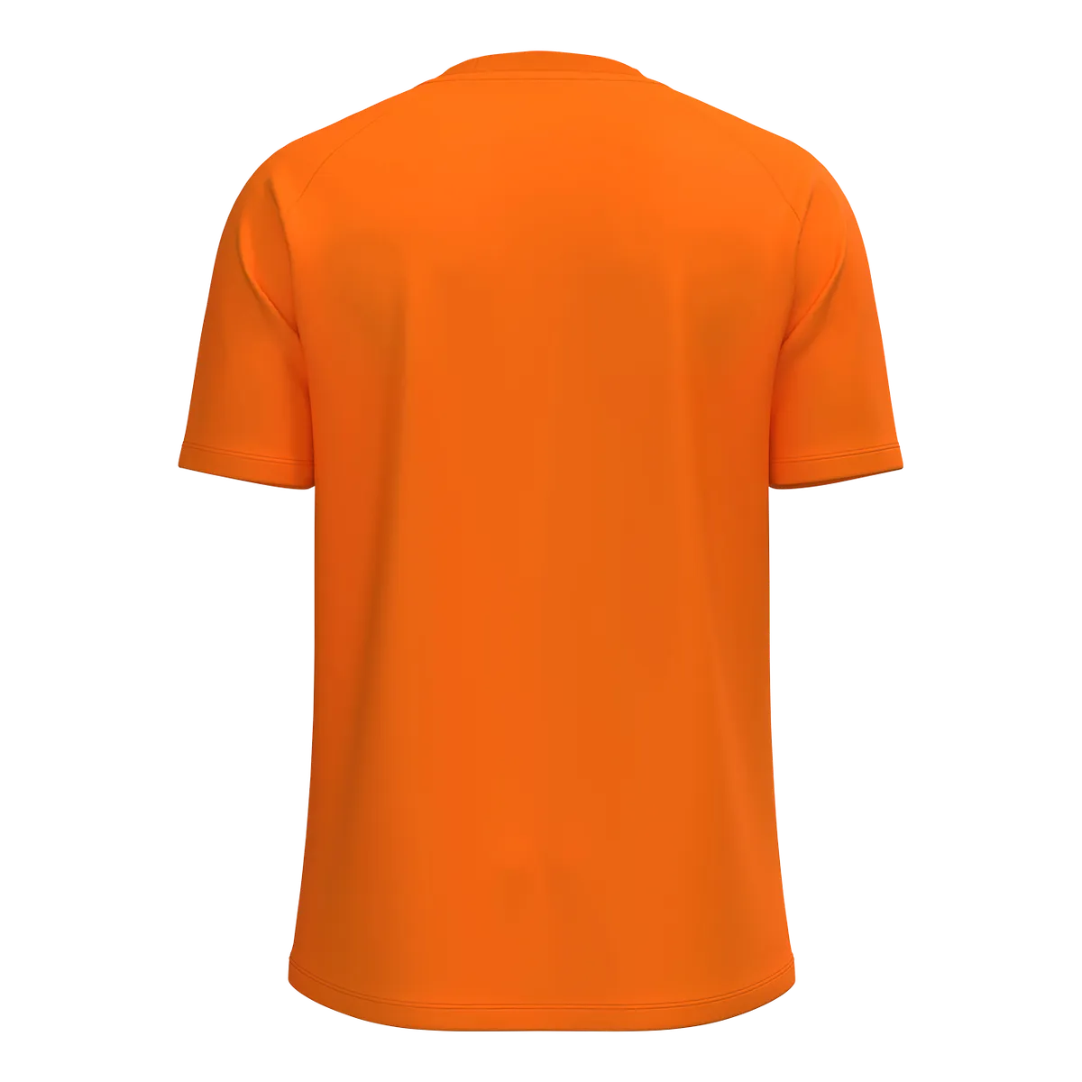 JAKO T-Shirt ONE Cotton Kurzarm Unisex neonorange Rücken 