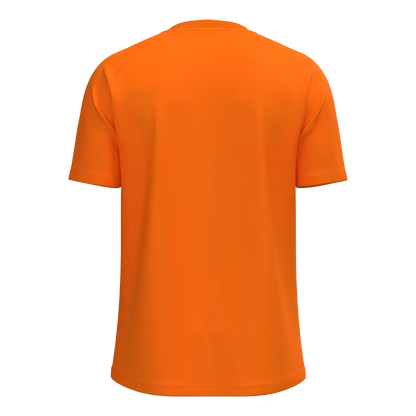 JAKO T-Shirt ONE Cotton Kurzarm Unisex neonorange Rücken 