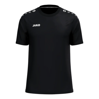 JAKO T-Shirt ONE Cotton Kurzarm Unisex schwarz Front 