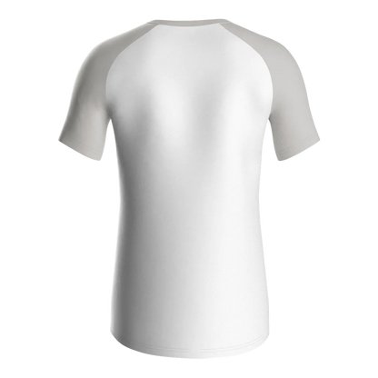 JAKO T-Shirt Iconic Kurzarm Unisex weiß/soft grey/anthra light Rücken 