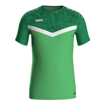 JAKO T-Shirt Iconic Kurzarm Unisex soft green/sportgrün Front 