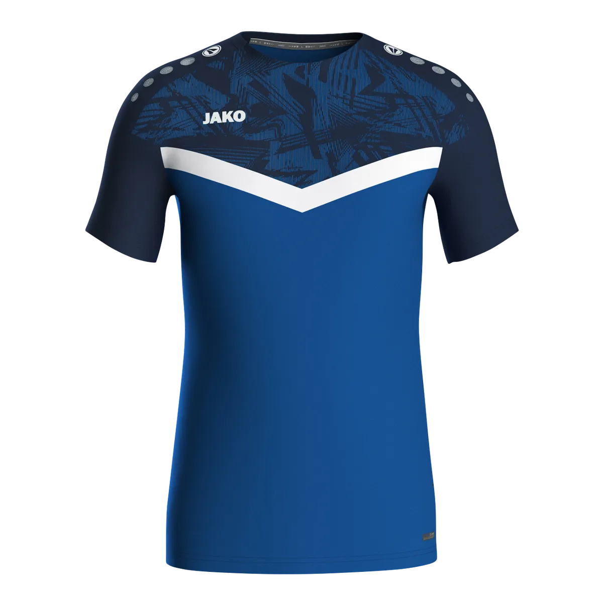 JAKO T-Shirt Iconic Kurzarm Damen royal/marine Front 