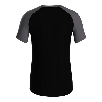JAKO T-Shirt Iconic Kurzarm Unisex schwarz/anthrazit Rücken 