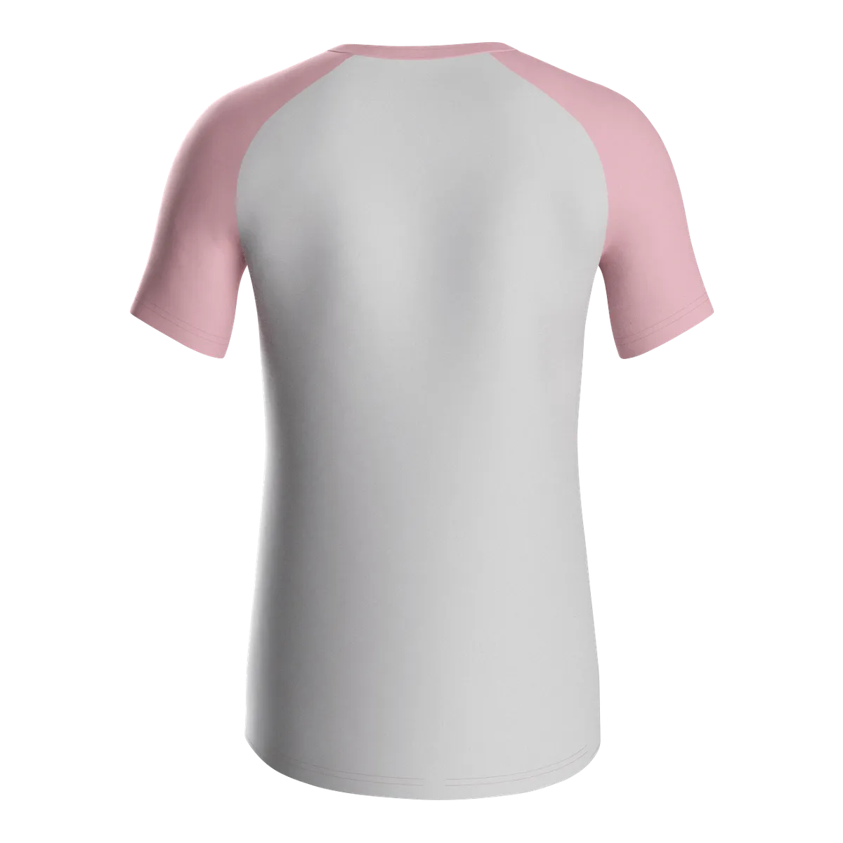 JAKO T-Shirt Iconic Kurzarm Damen soft grey/dusky pink/anthra light Rücken 