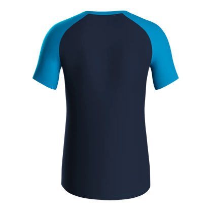 JAKO T-Shirt Iconic Kurzarm Kinder marine/JAKO blau/neongelb Rücken 