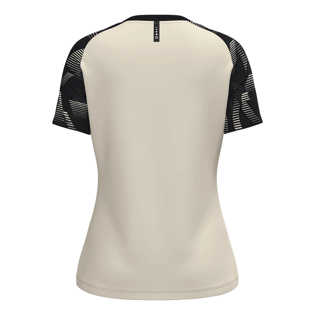 JAKO T-Shirt Sonic Kurzarm Damen off white/schwarz Rücken 