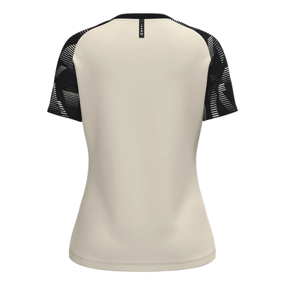 JAKO T-Shirt Sonic Kurzarm Damen off white/schwarz Rücken 