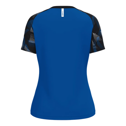 JAKO T-Shirt Sonic Kurzarm Damen royal/schwarz Rücken 
