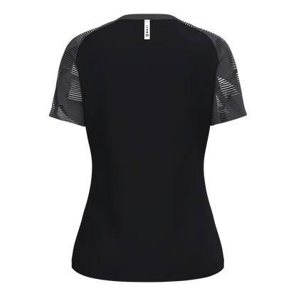 JAKO T-Shirt Sonic Kurzarm Damen schwarz/anthrazit Rücken 