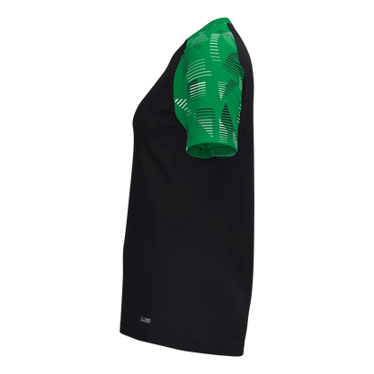 JAKO T-Shirt Sonic Kurzarm Damen schwarz/grün Seite 