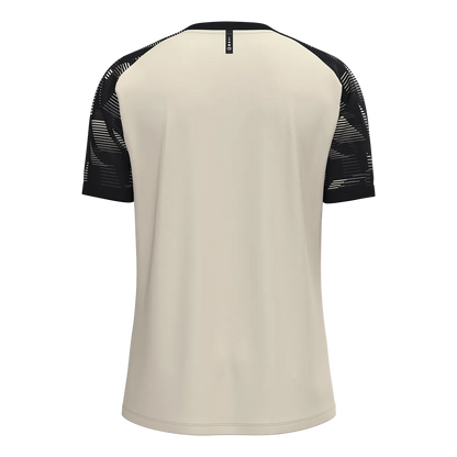 JAKO T-Shirt Sonic Kurzarm Unisex off white/schwarz Rücken 