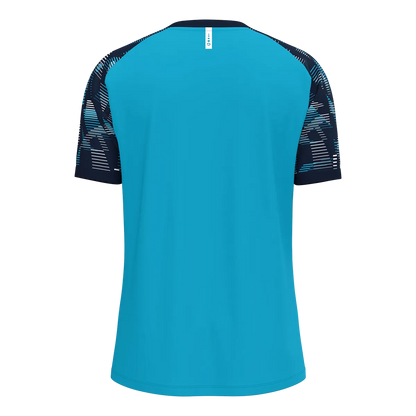 JAKO T-Shirt Sonic Kurzarm Kinder aqua/marine Rücken 