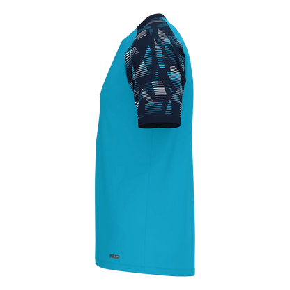 JAKO T-Shirt Sonic Kurzarm Unisex aqua/marine Seite 