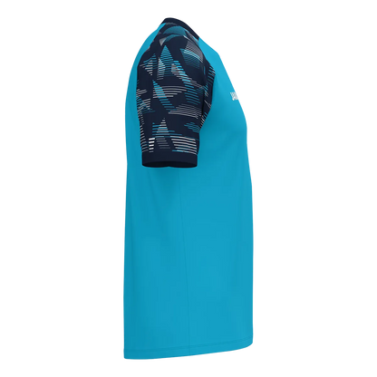 JAKO T-Shirt Sonic Kurzarm Kinder aqua/marine Seite 
