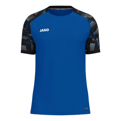 JAKO T-Shirt Sonic Kurzarm Unisex royal/schwarz Front 