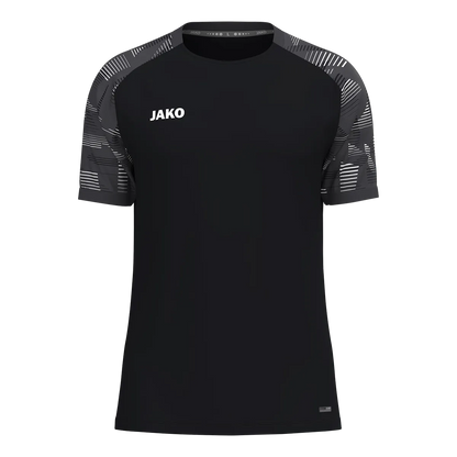 JAKO T-Shirt Sonic Kurzarm Kinder schwarz/anthrazit Front 