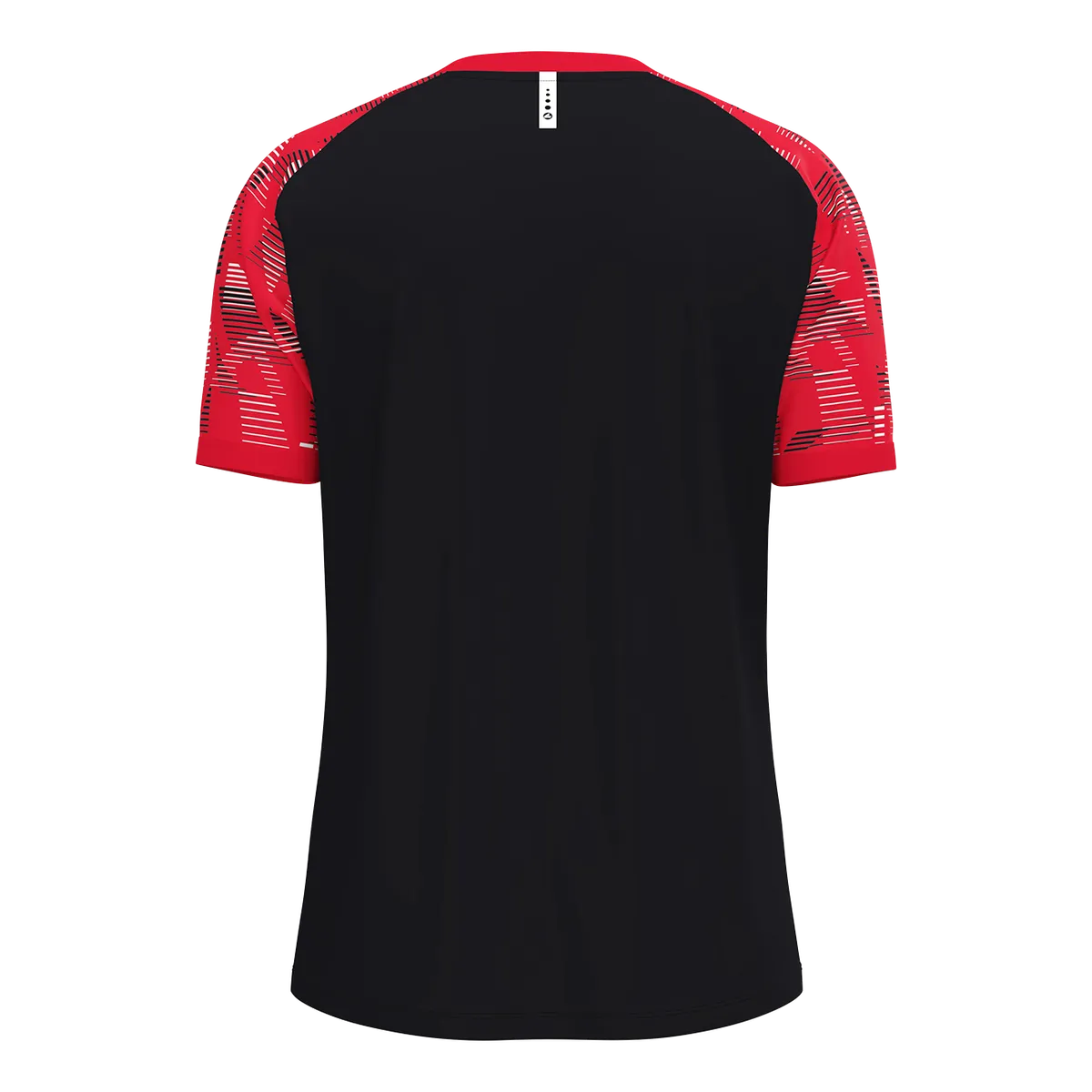 JAKO T-Shirt Sonic Kurzarm Unisex schwarz/rot Rücken 