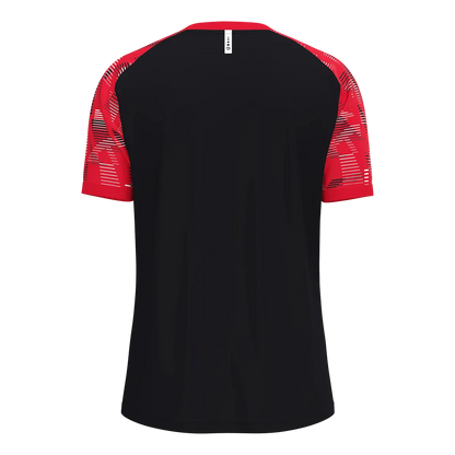 JAKO T-Shirt Sonic Kurzarm Unisex schwarz/rot Rücken 
