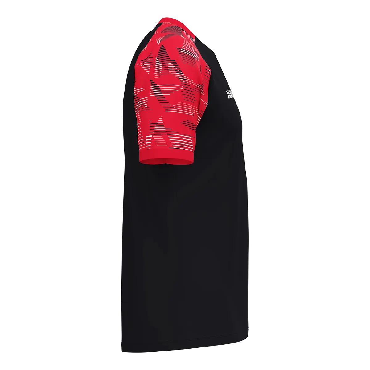 JAKO T-Shirt Sonic Kurzarm Kinder schwarz/rot Seite 