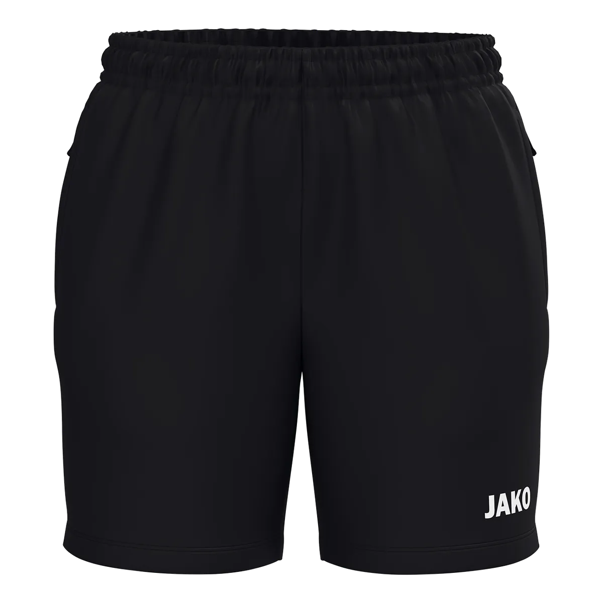 JAKO Short One Damen schwarz Front #farbe_schwarz