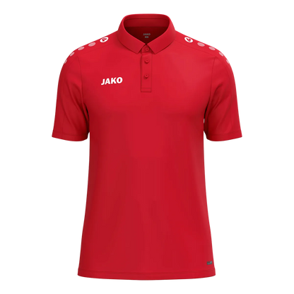JAKO Poloshirt ONE Kurzarm Unisex rot Front 