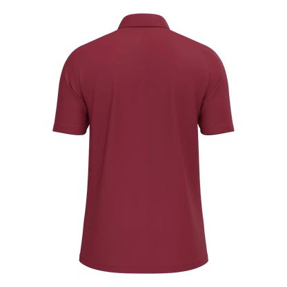 JAKO Poloshirt ONE Kurzarm Unisex bordeaux Rücken 